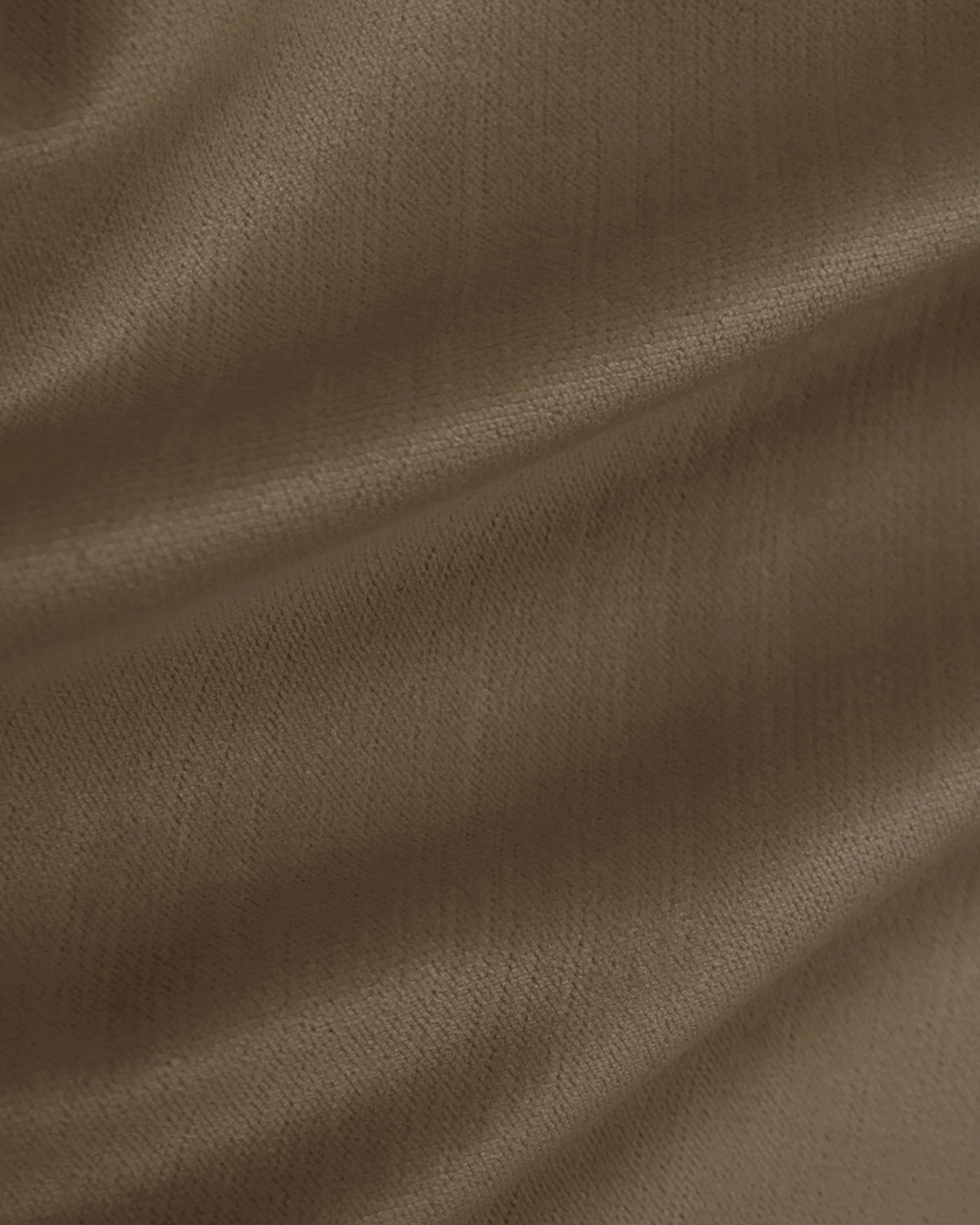 Square Bed in Performance Velvet - Full / Chocolate
