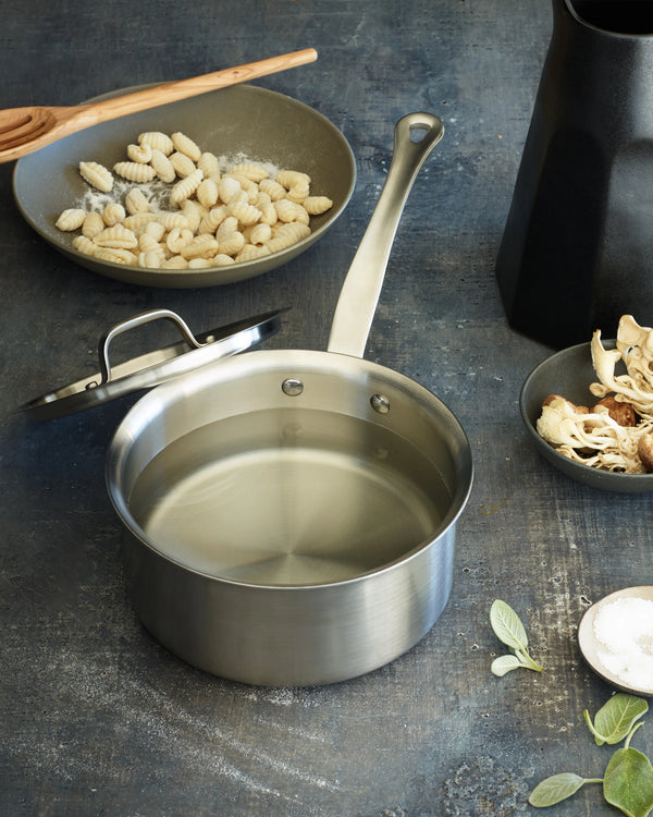 5-Ply Stainless Steel Saucepan - 2 QT / No Color