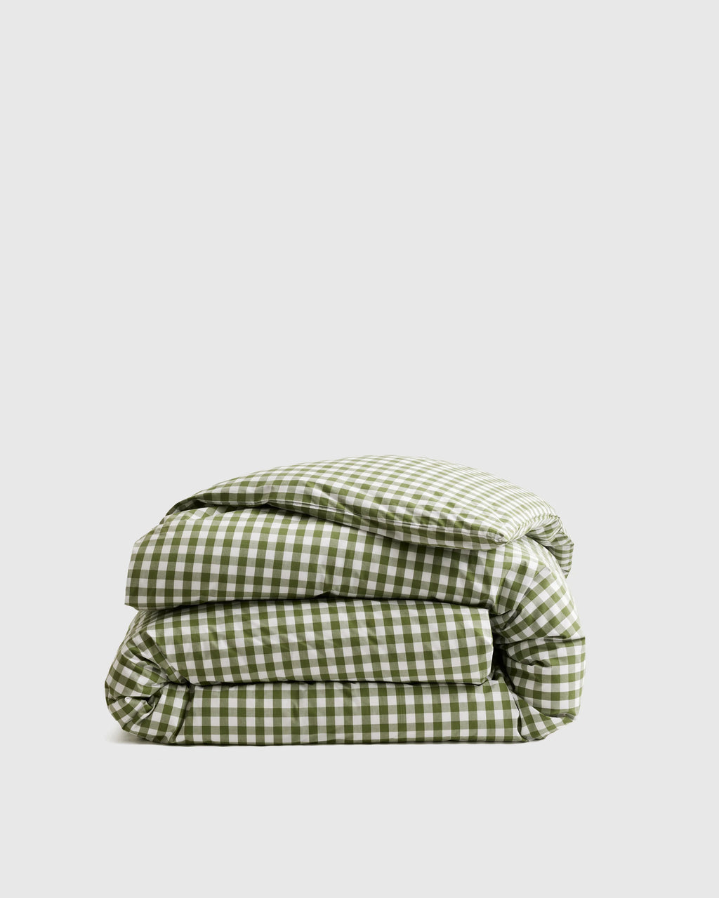 Organic Crisp Percale Duvet Cover - Twin / Ivory