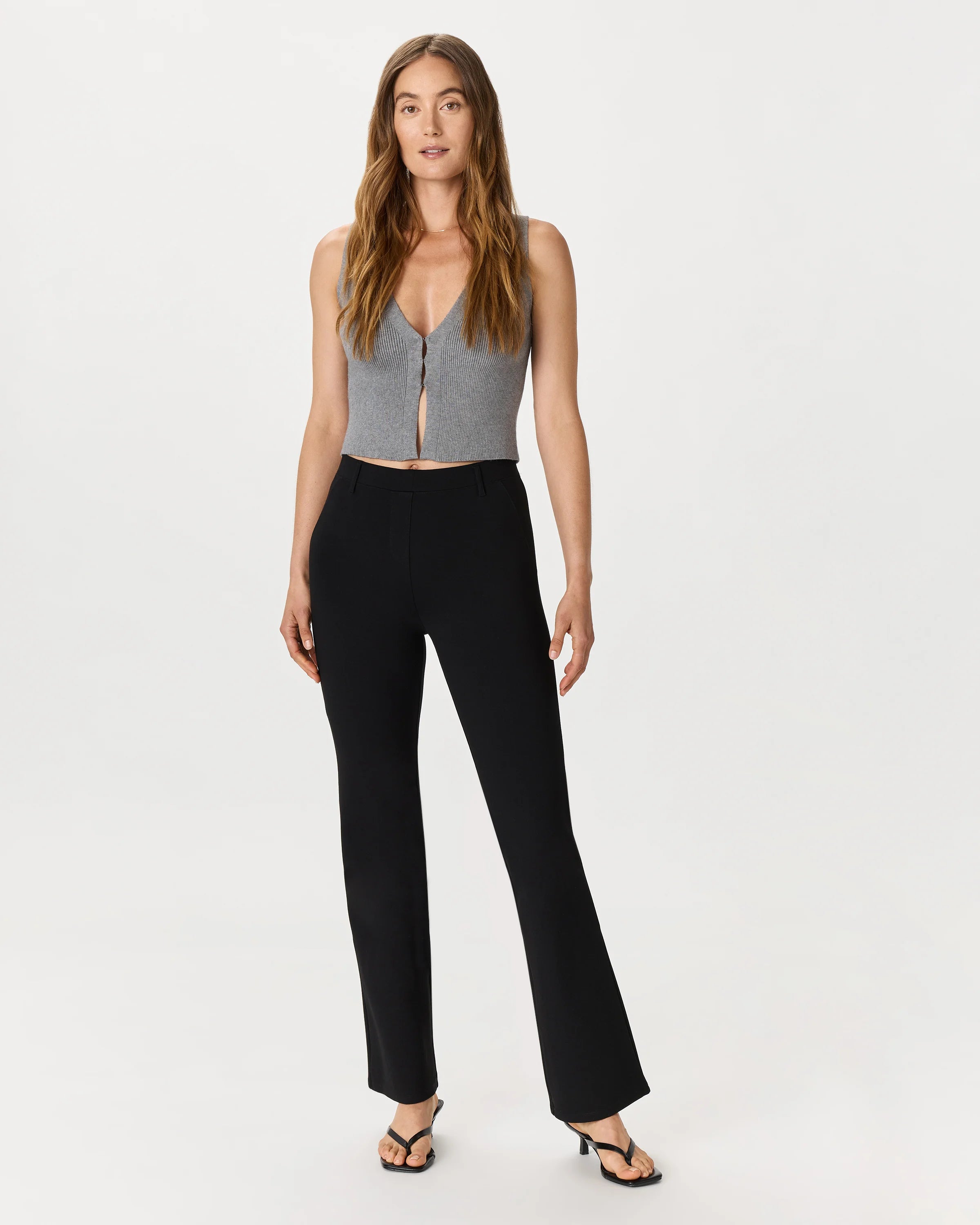 Ultra-Stretch Ponte Bootcut Pants - XS / Black Secondary image