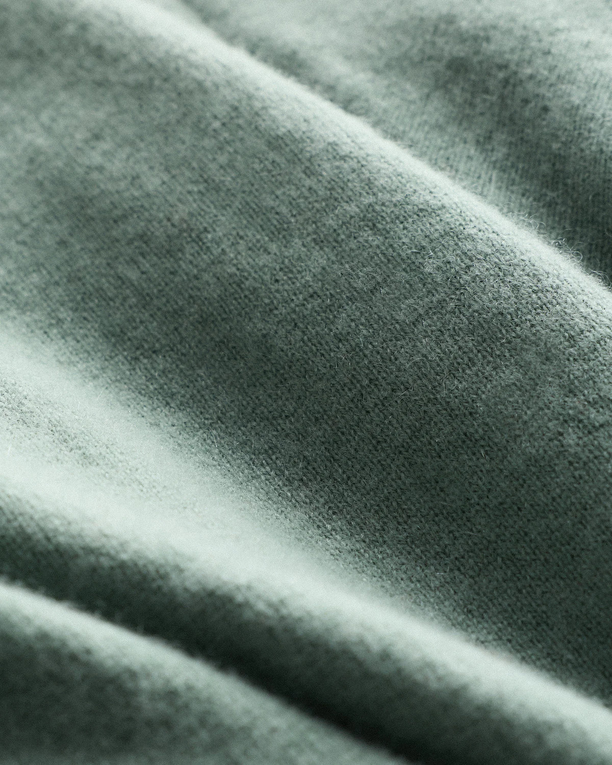 Mongolian Cashmere Pullover Hoodie - XS / Sea Spray Green