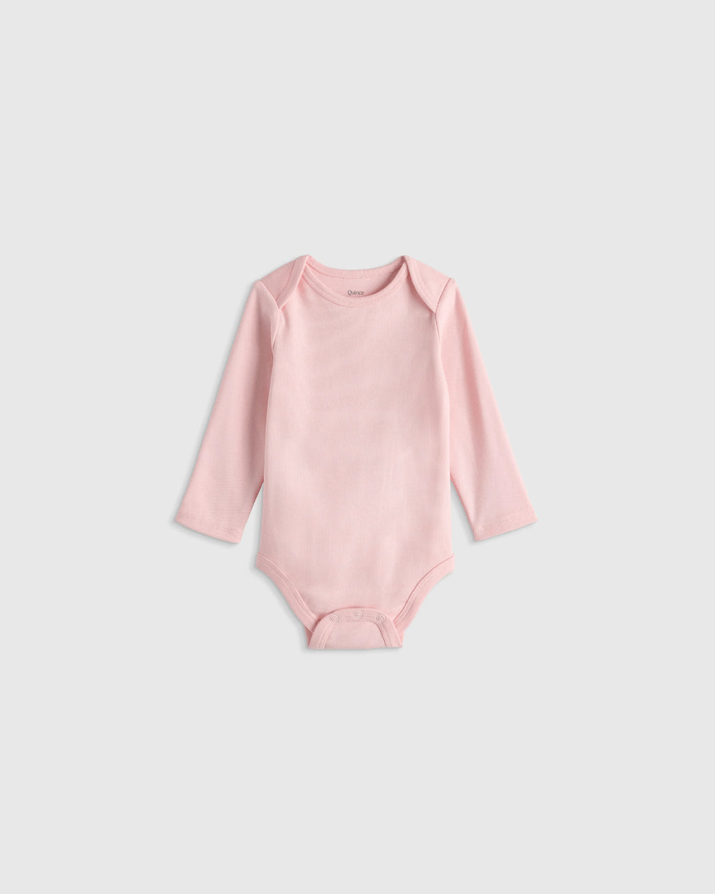 100% Organic Cotton Long Sleeve Bodysuit - 0-3M / Safari
