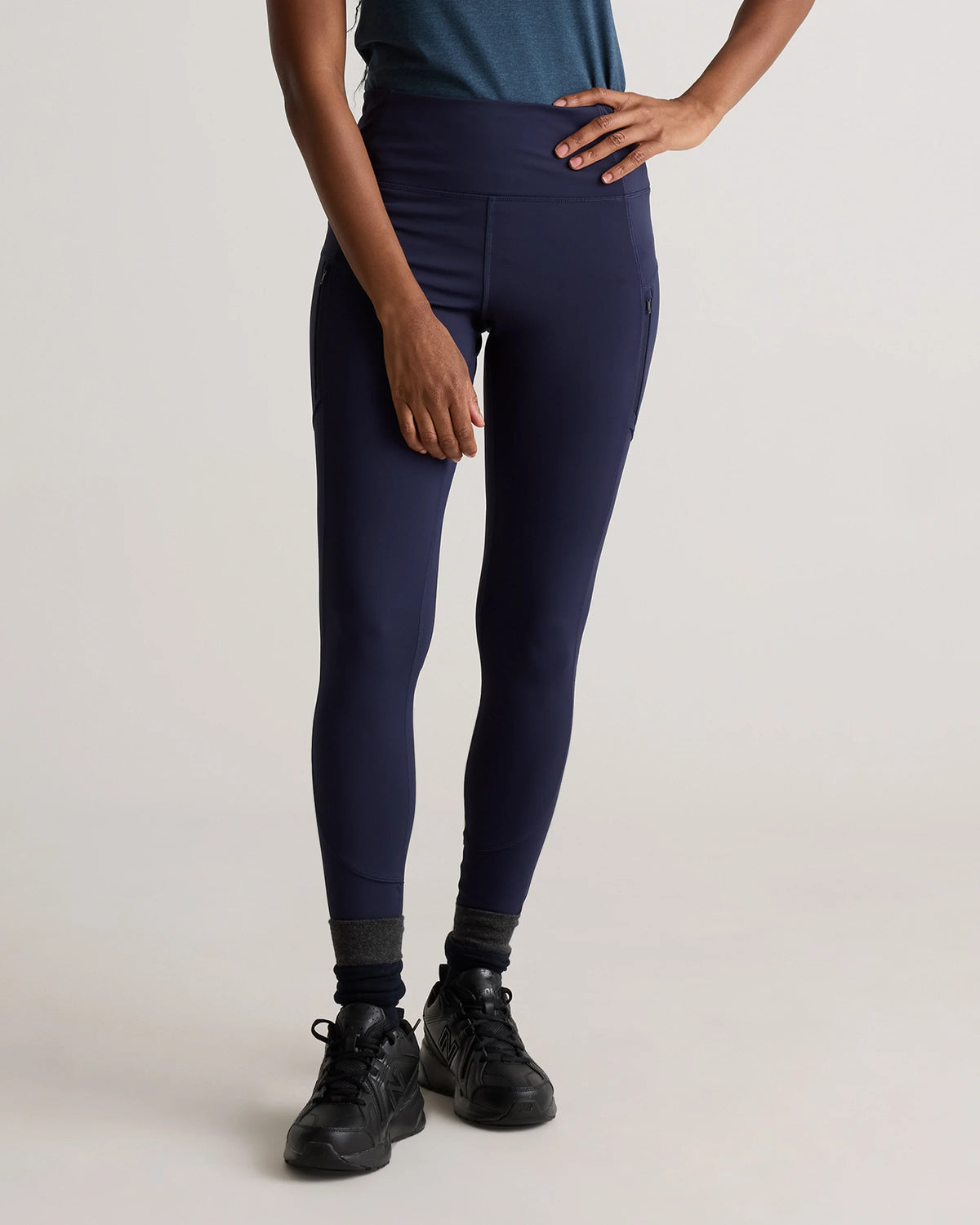 Whistler High-Rise Pocket Thermal Legging - XS / Black