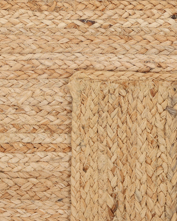Sol Hand-Braided Jute Rug - 5' x 8' / Natural