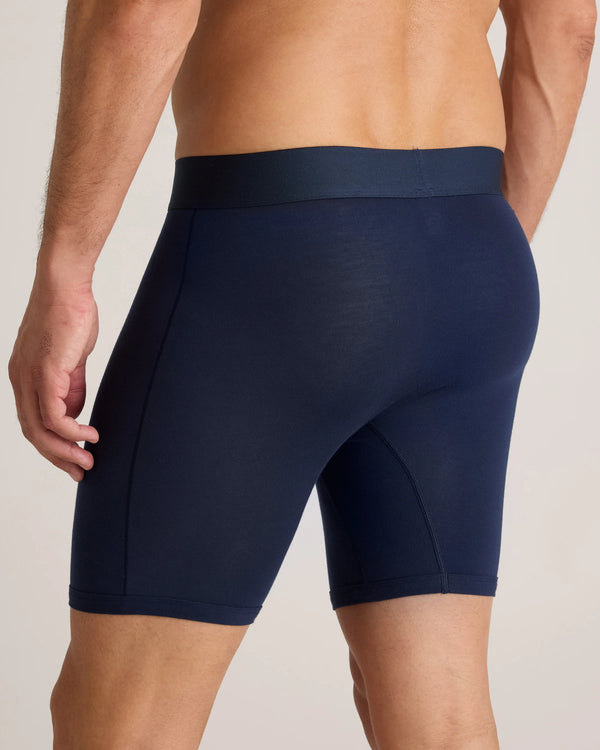 Micromodal 6" Boxer Brief (3-pack) - XS / Black