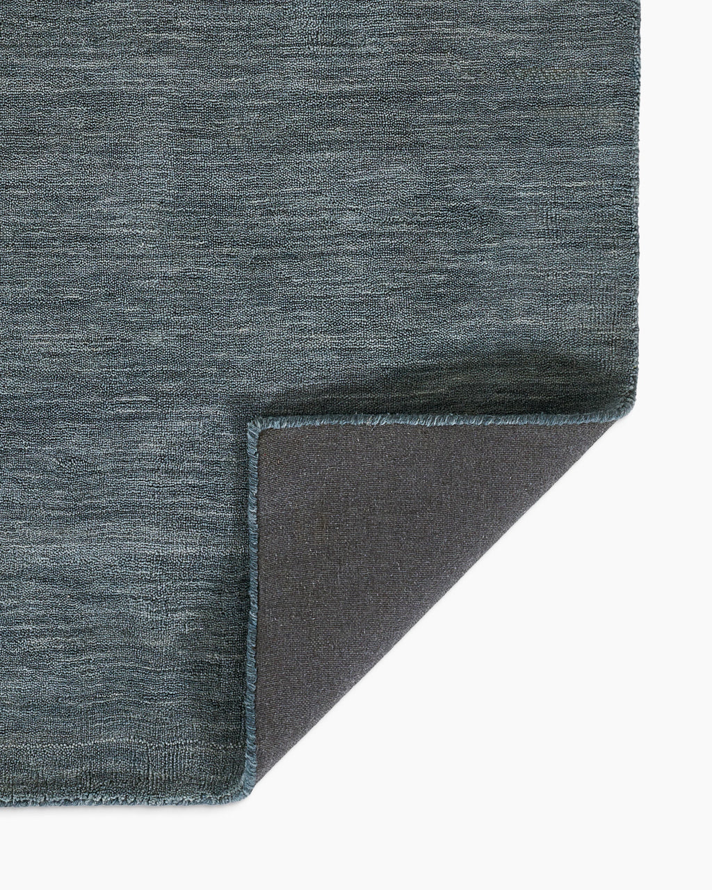 Wells Hand-Loomed Wool Rug - 5' x 8' / Blue