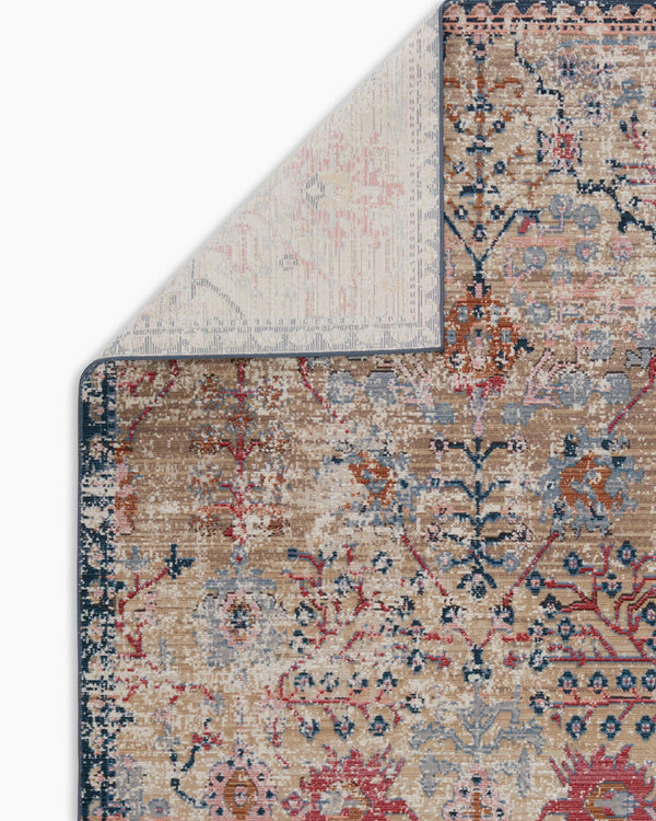 Talula Indoor/Outdoor Rug - 4' x 5'7" / Pink