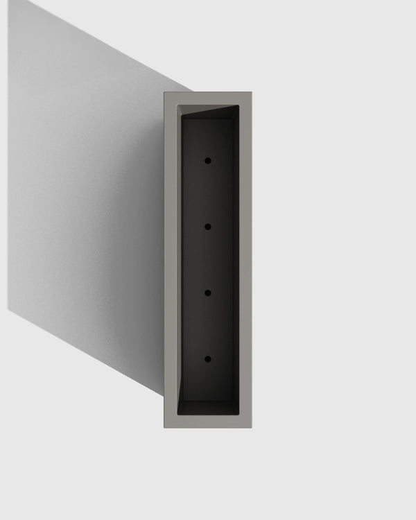 Block Series All Weather Rectangular Planter by Veradek - One Size / Black