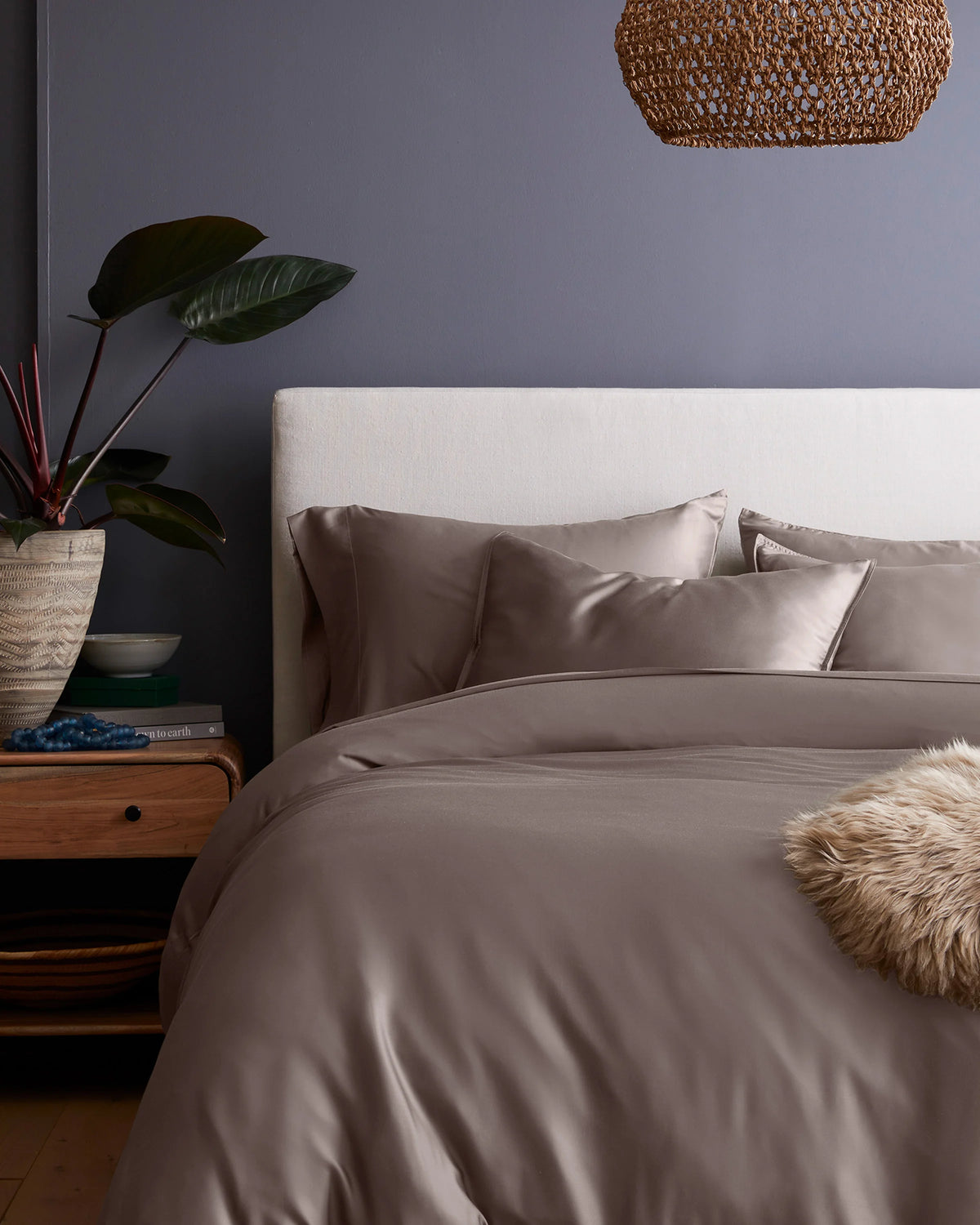 Bamboo Sham Set - Standard / White