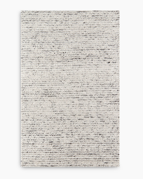 Tribeca Handwoven Wool Rug - 3' x 5' / Cream