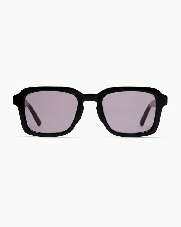 Tulum Polarized Acetate Sunglasses - Standard / Clear Spice with Deep Rose lens