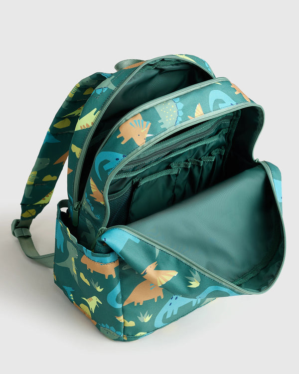 Recycled Double Pocket Backpack - One Size / Rainbow Clouds