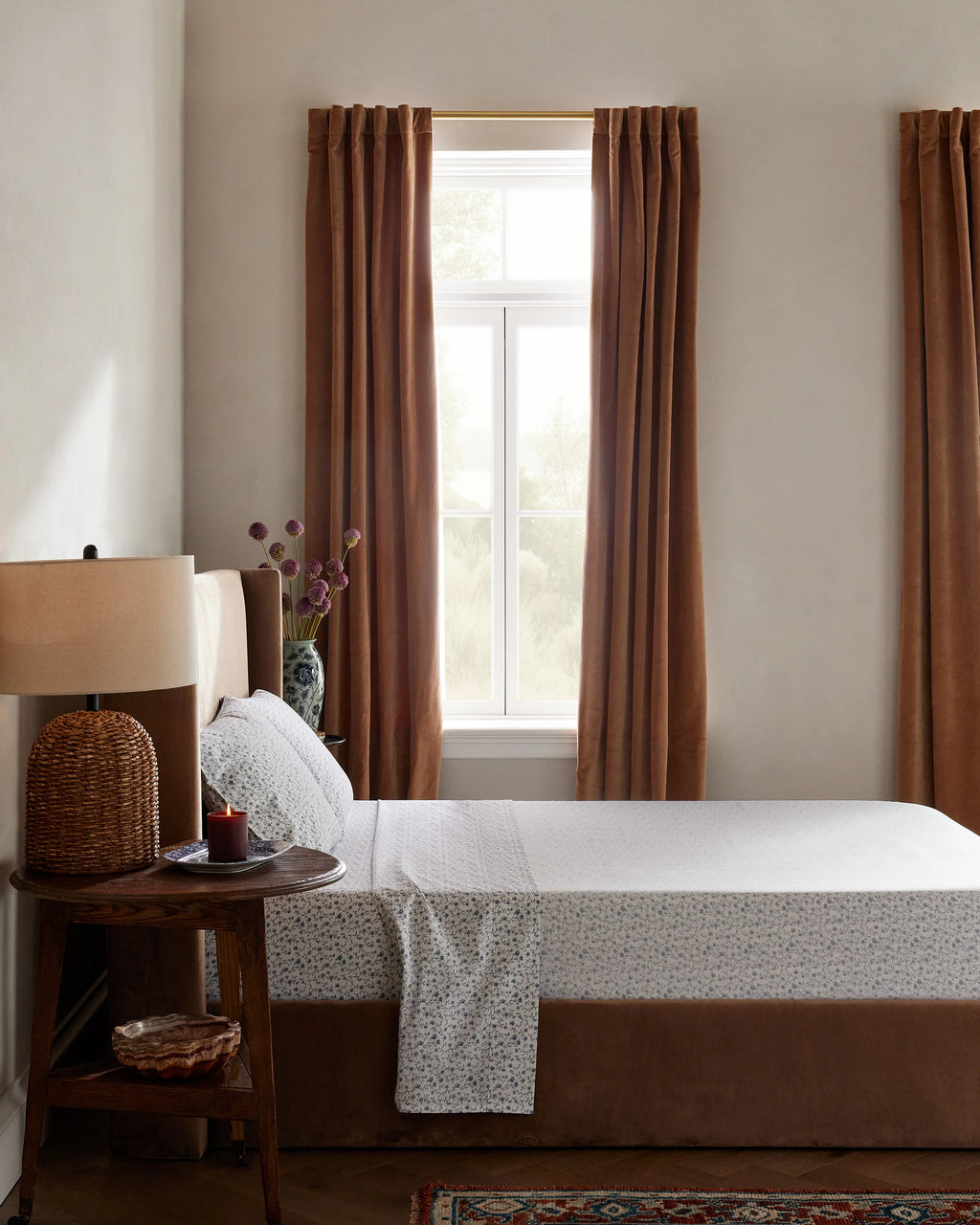 Organic Crisp Percale Pillowcase Set - Standard / White