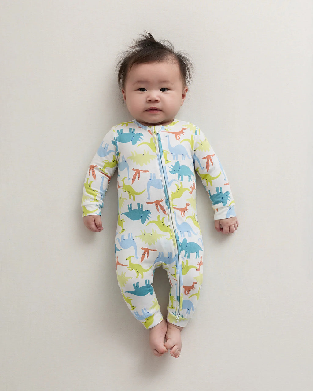 Bamboo One Piece Pajama - 0-3M / Wildflower Dreams