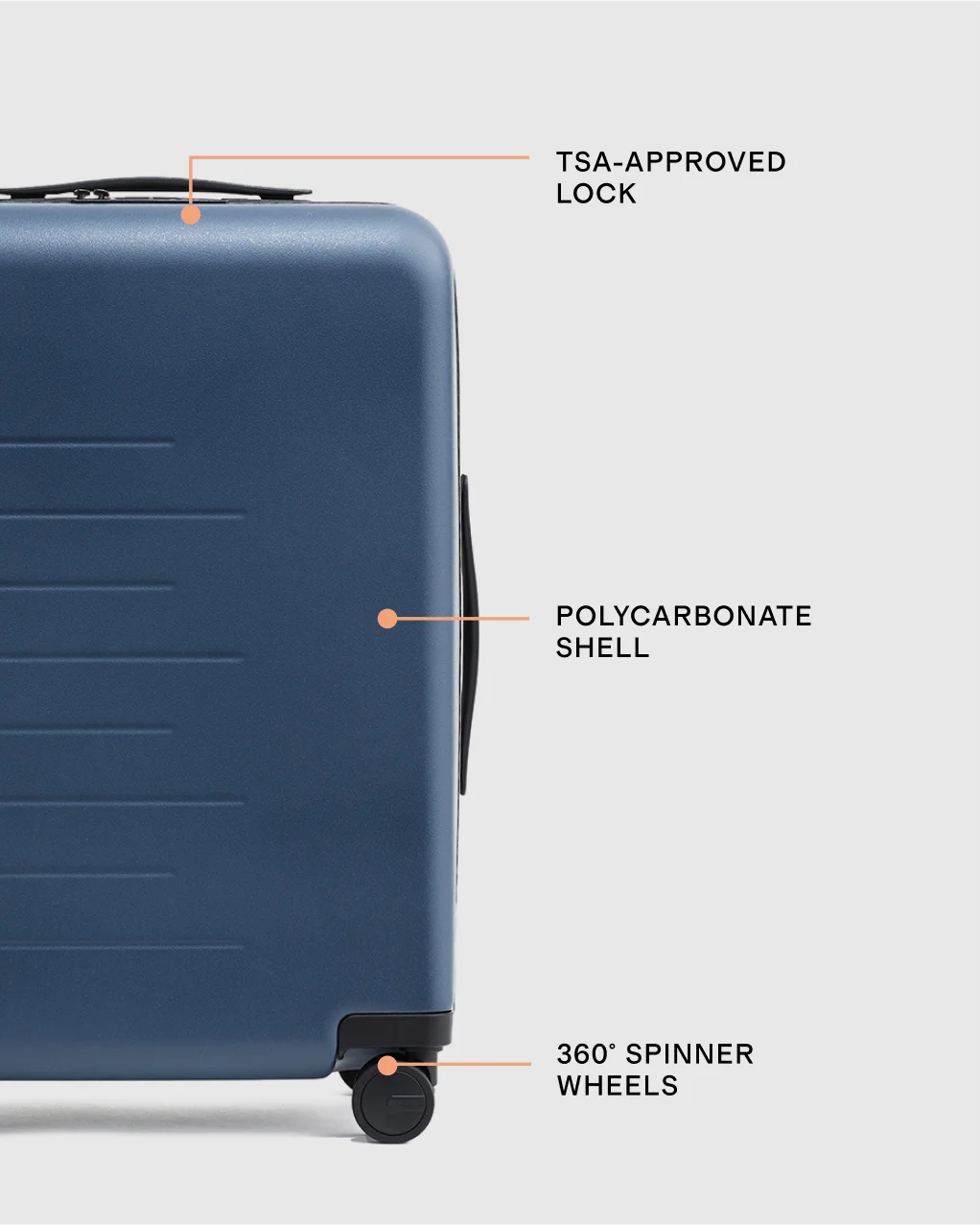 Expandable Carry-On Suitcase - One Size / Dark Green