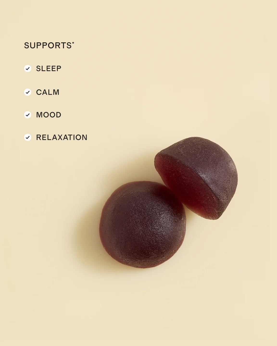 Plant-Based Sleep Gummies - 60 Servings / Berry Secondary image