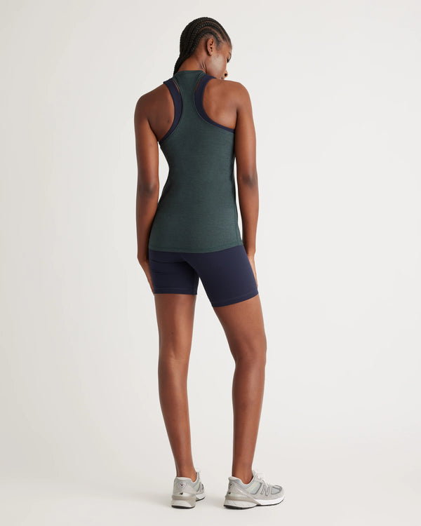 Flowknit Breeze Racerback Tank - XS / Heather Green
