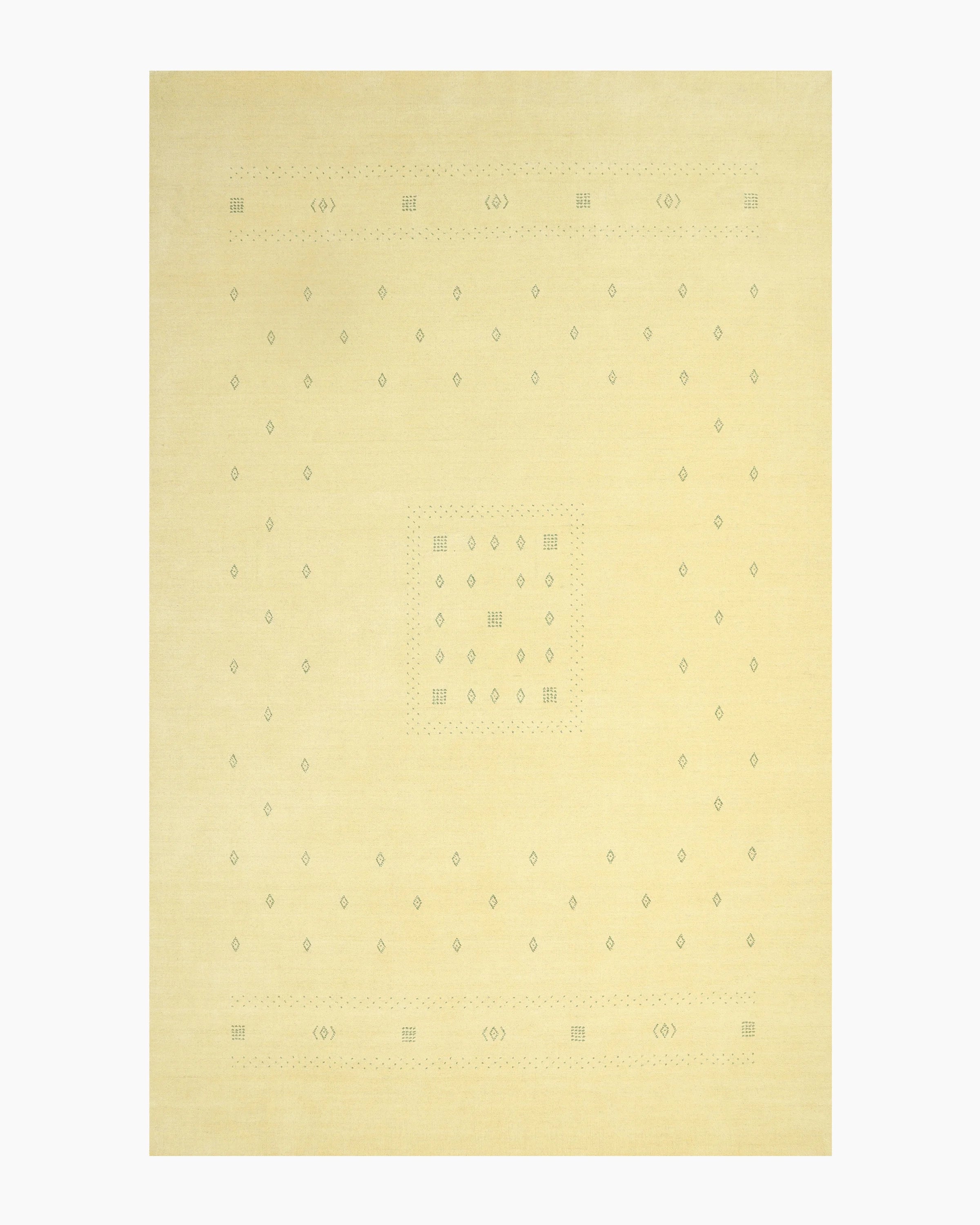 Dakota Kids Hand-Loomed Wool Rug - 4' x 6' / Baby Blue Secondary image
