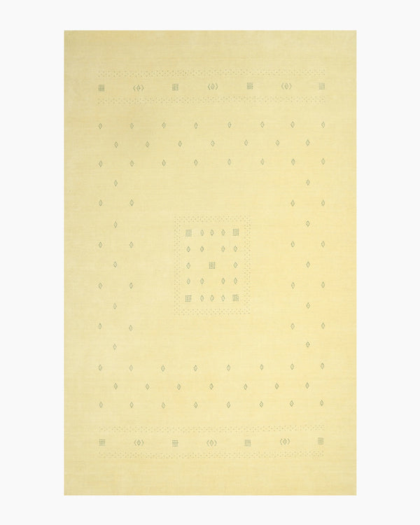 Dakota Kids Hand-Loomed Wool Rug - 4' x 6' / Baby Blue