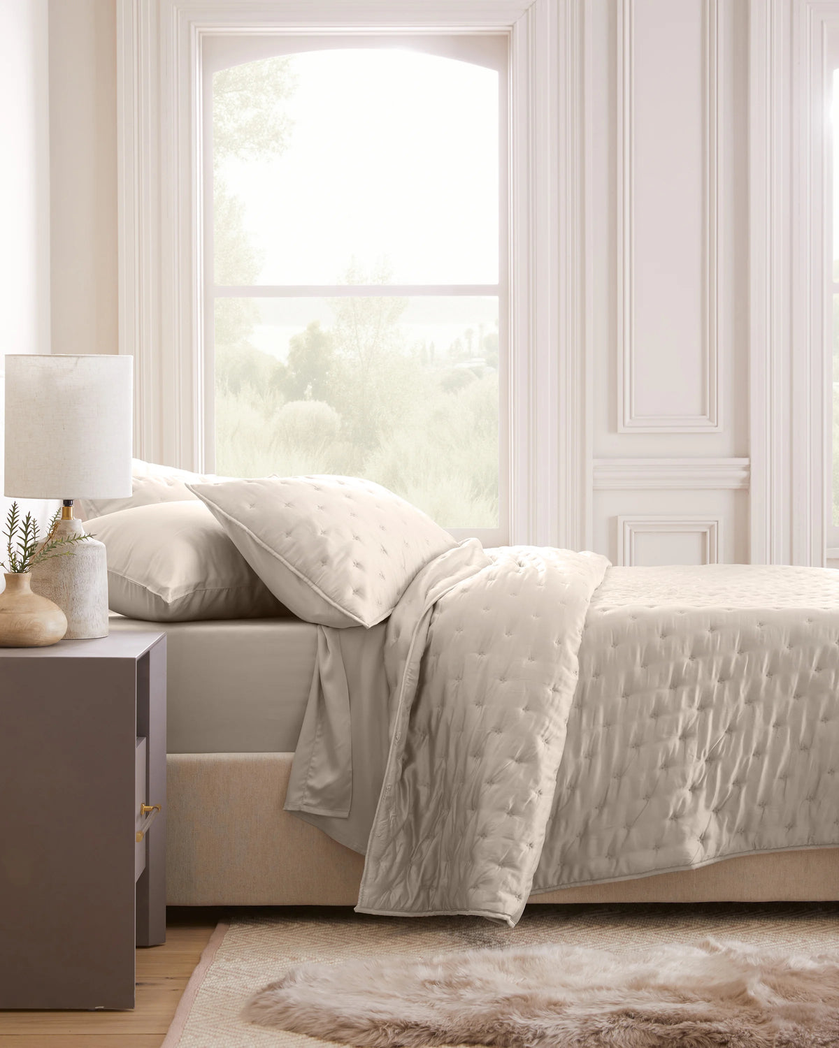 Bamboo Dream Quilt Set - Twin / Sage