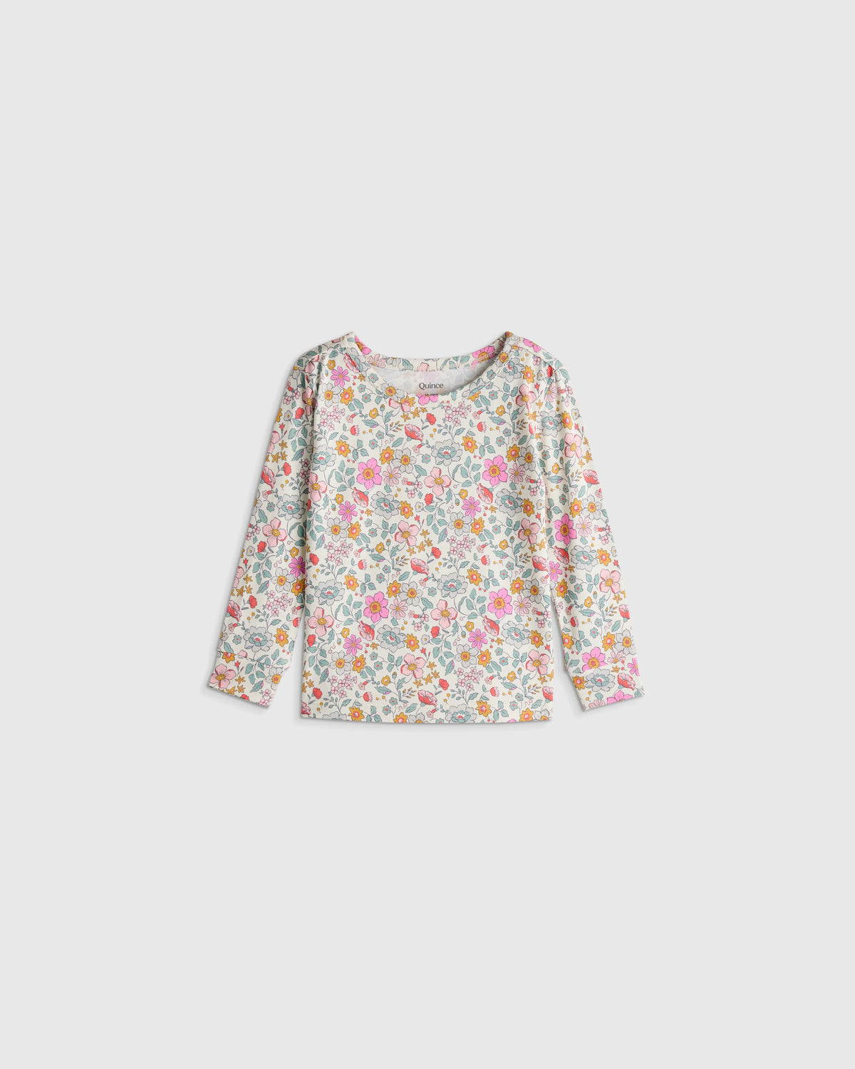 Bamboo Long Sleeve and Pant Pajama Set - 12-18M / Wildflower Dreams