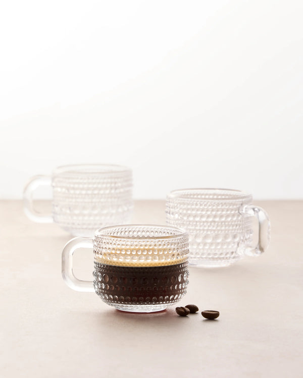 Jupiter Glass Espresso Mug (Set of 6) - One Size / No Color