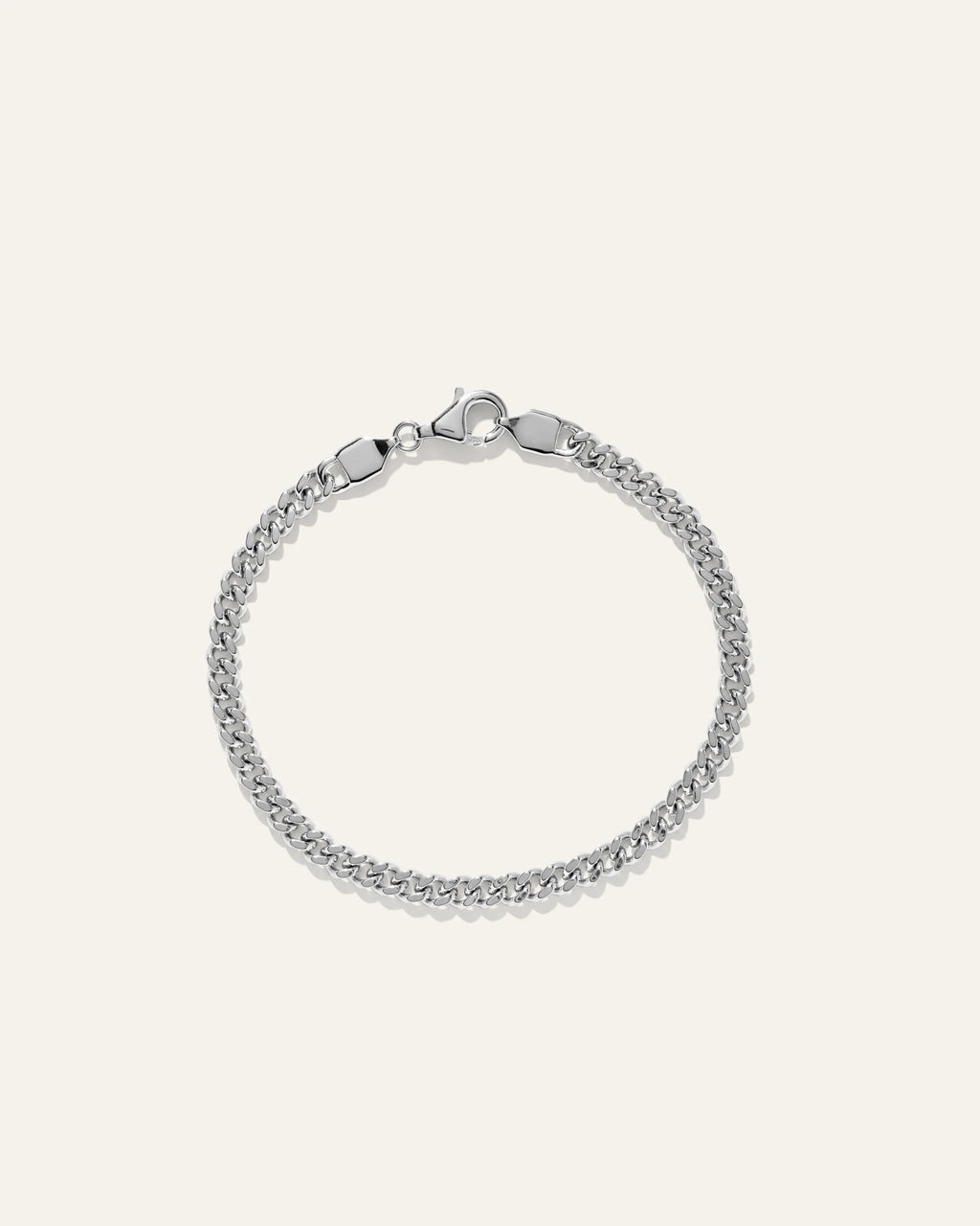 Cuban Curb Chain Bracelet - 7.5" / Gold Vermeil