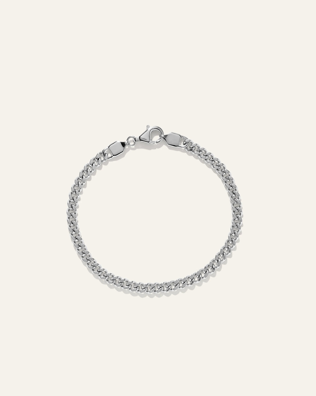 Cuban Curb Chain Bracelet - 7.5" / Gold Vermeil