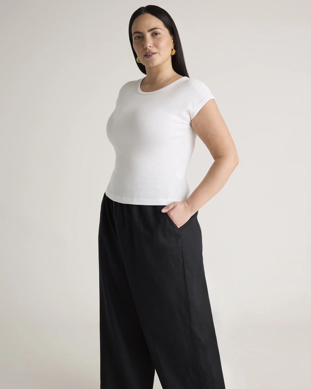 100% European Linen Pants - 1X / Bayberry Olive