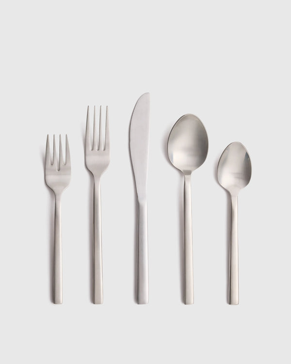 Arezzo 20 Piece Flatware Set - One Size / Polished Stainless Steel