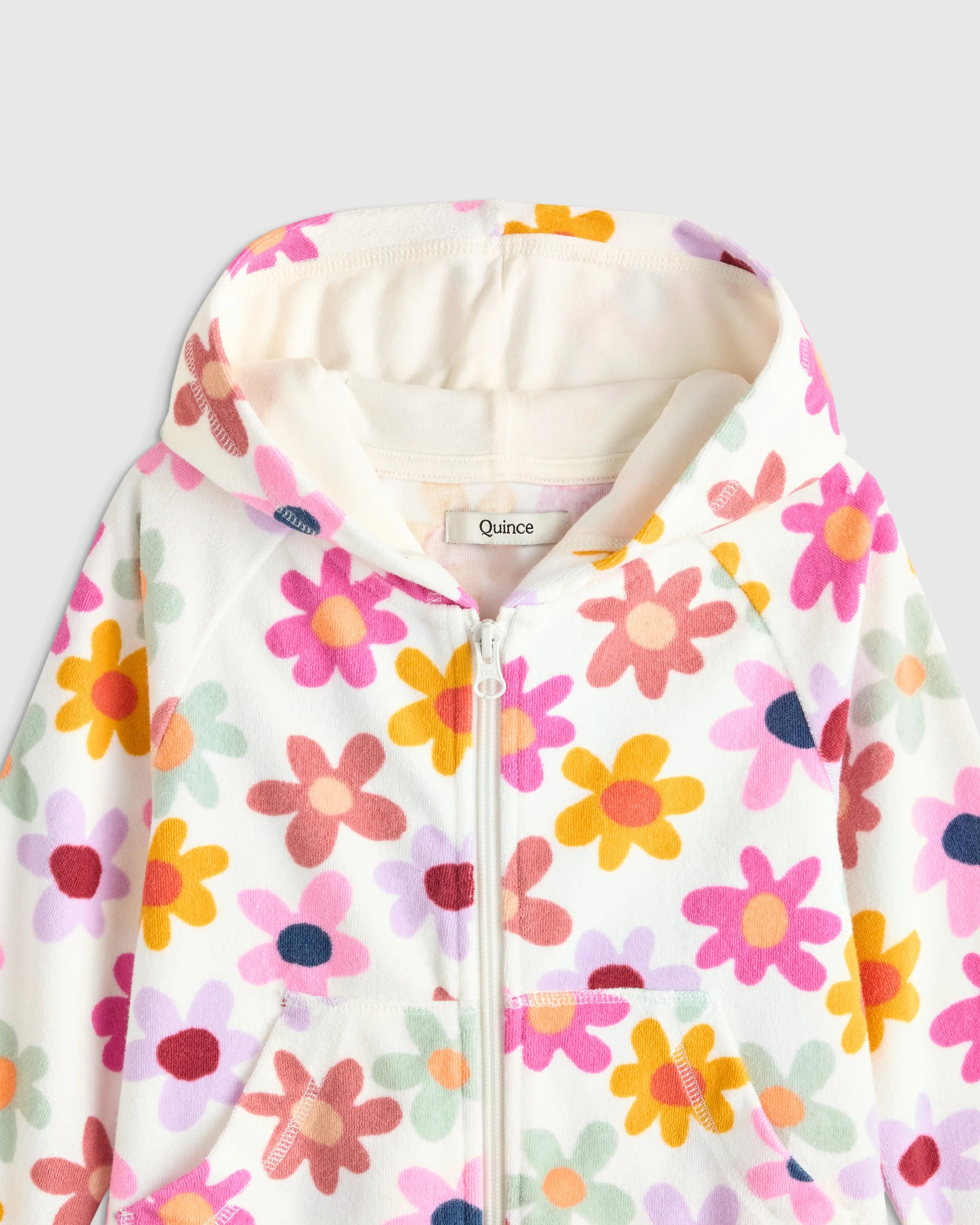 Loop Terry Swim Coverup - 2T / Happy Floral Secondary image
