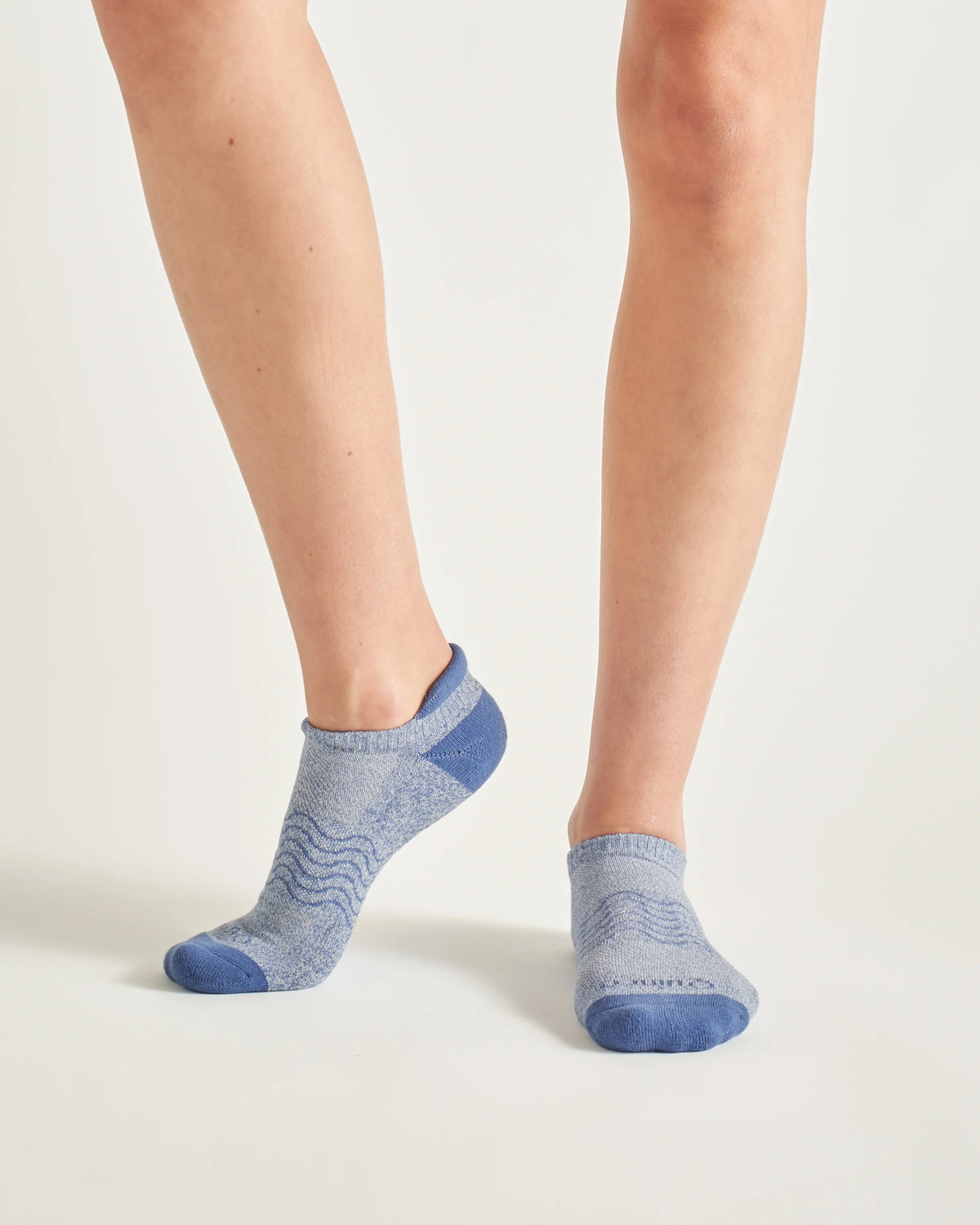 Everyday Cotton Colorblock Marl Ankle Socks (4-pack) - S / Pink/Blue/Purple Mix Main image