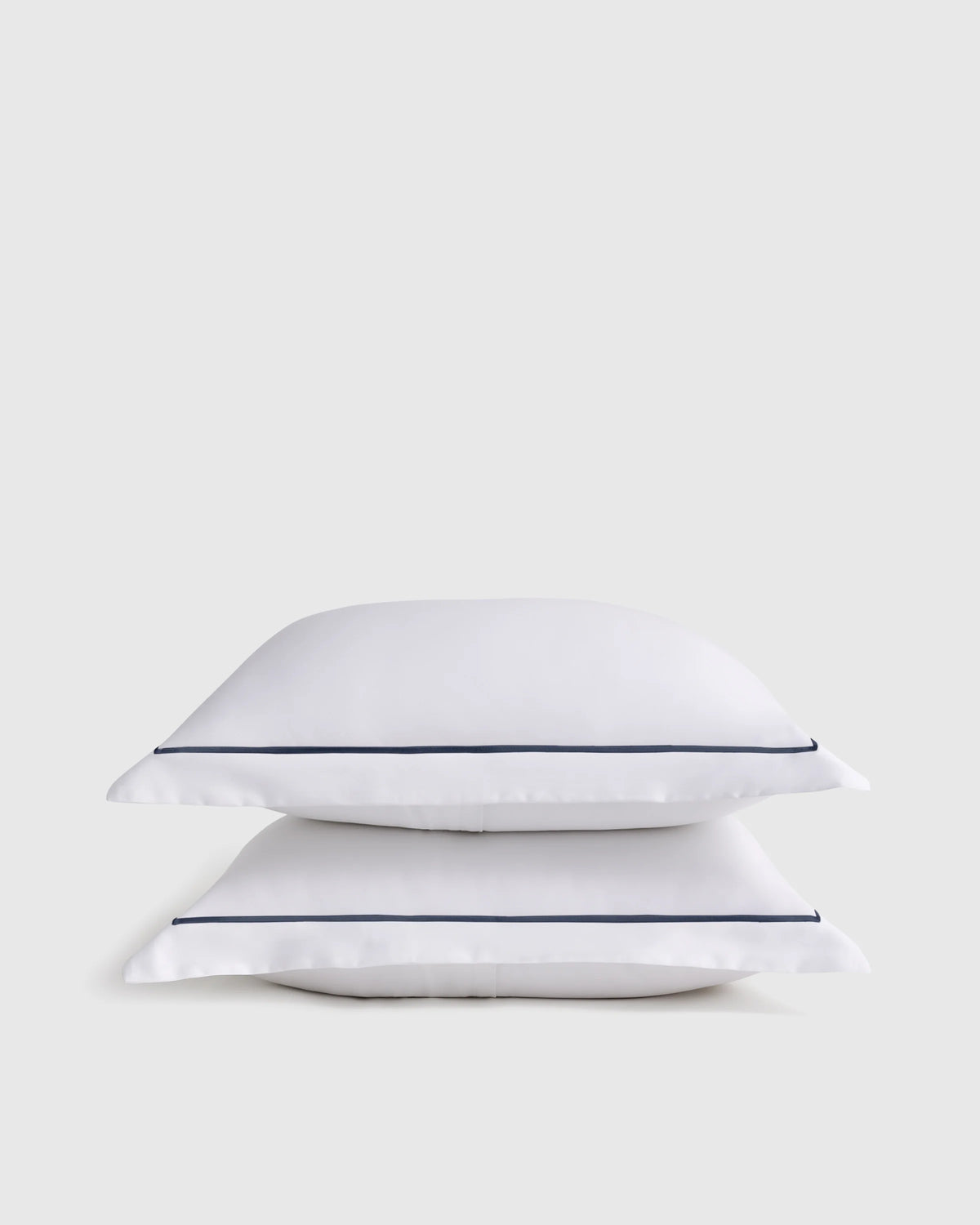 Signature Giza Cotton Sateen Sham Set - Standard / White
