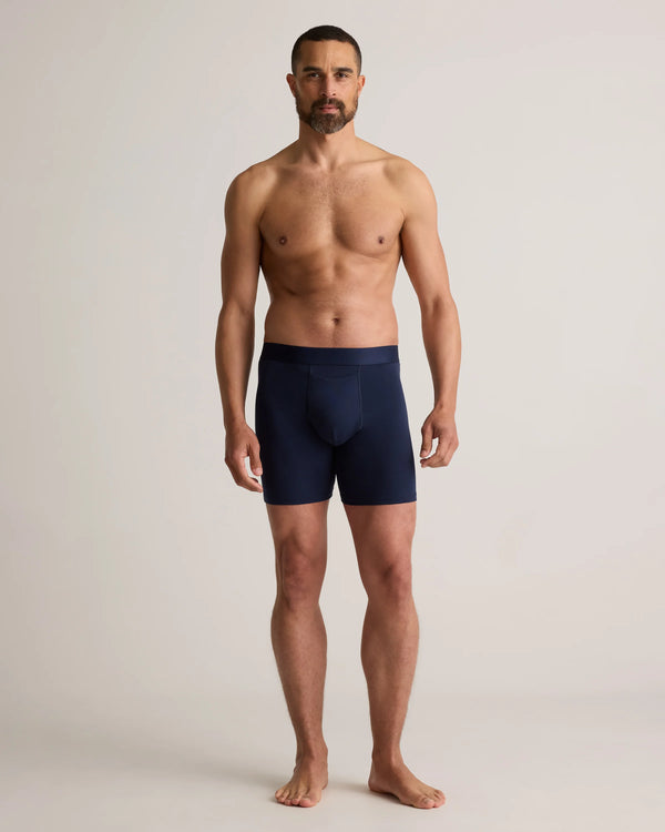 Organic Cotton 6'' Boxer Brief (3-pack) - XS / Light Grey