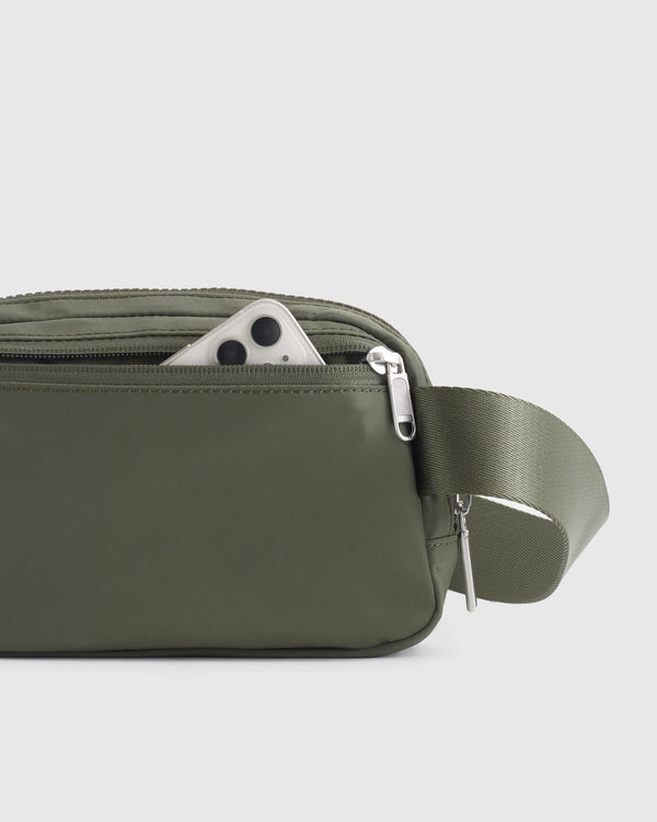 Revive Nylon Belt Bag - One Size / Olive