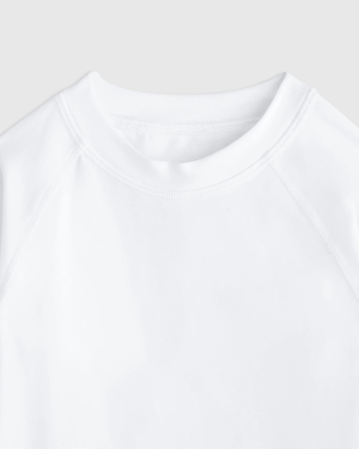 Long Sleeve Raglan Rash Guard - 2T / Island Aqua