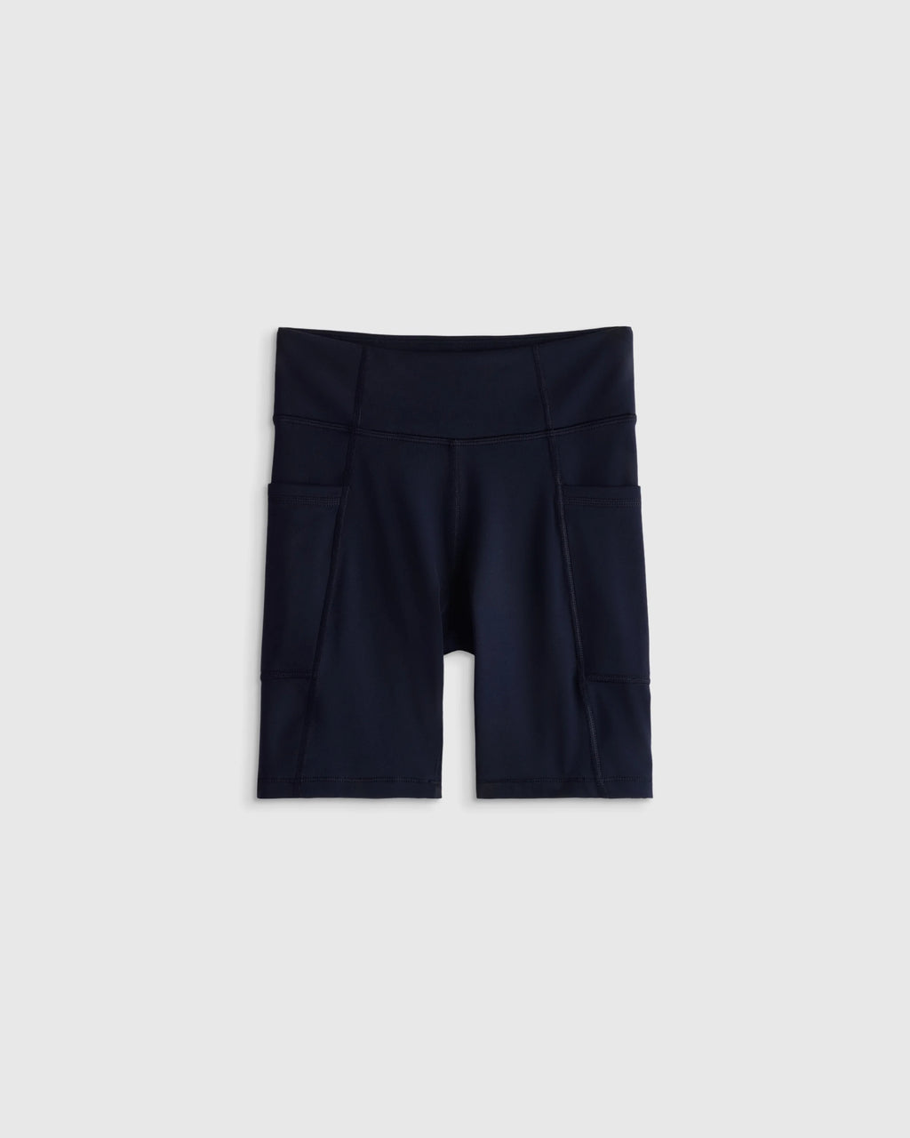 Girls Ultra-Form Pocket Bike Shorts - 6 / Deep Navy