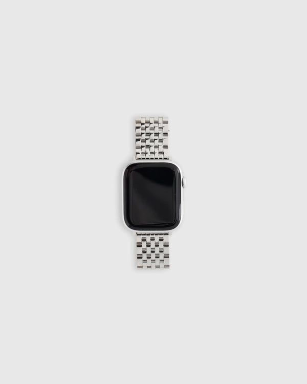 Stainless Steel Bracelet Smartwatch Band - 38mm - 42mm / Silver/Gold