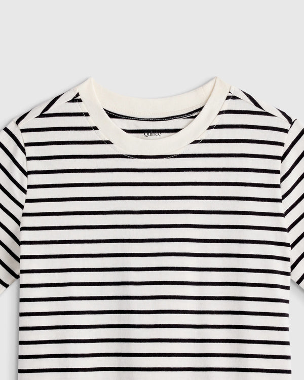 100% Organic Cotton Jersey Short Sleeve Tee - 6 / Dino Sketch
