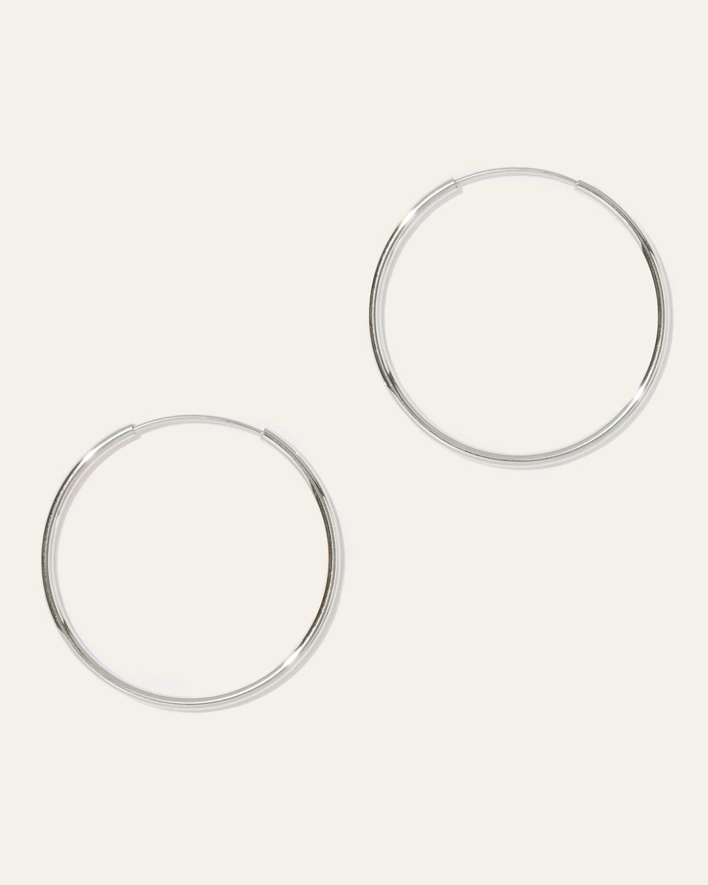 14K Gold Everyday Hoops - One Size / Yellow Gold