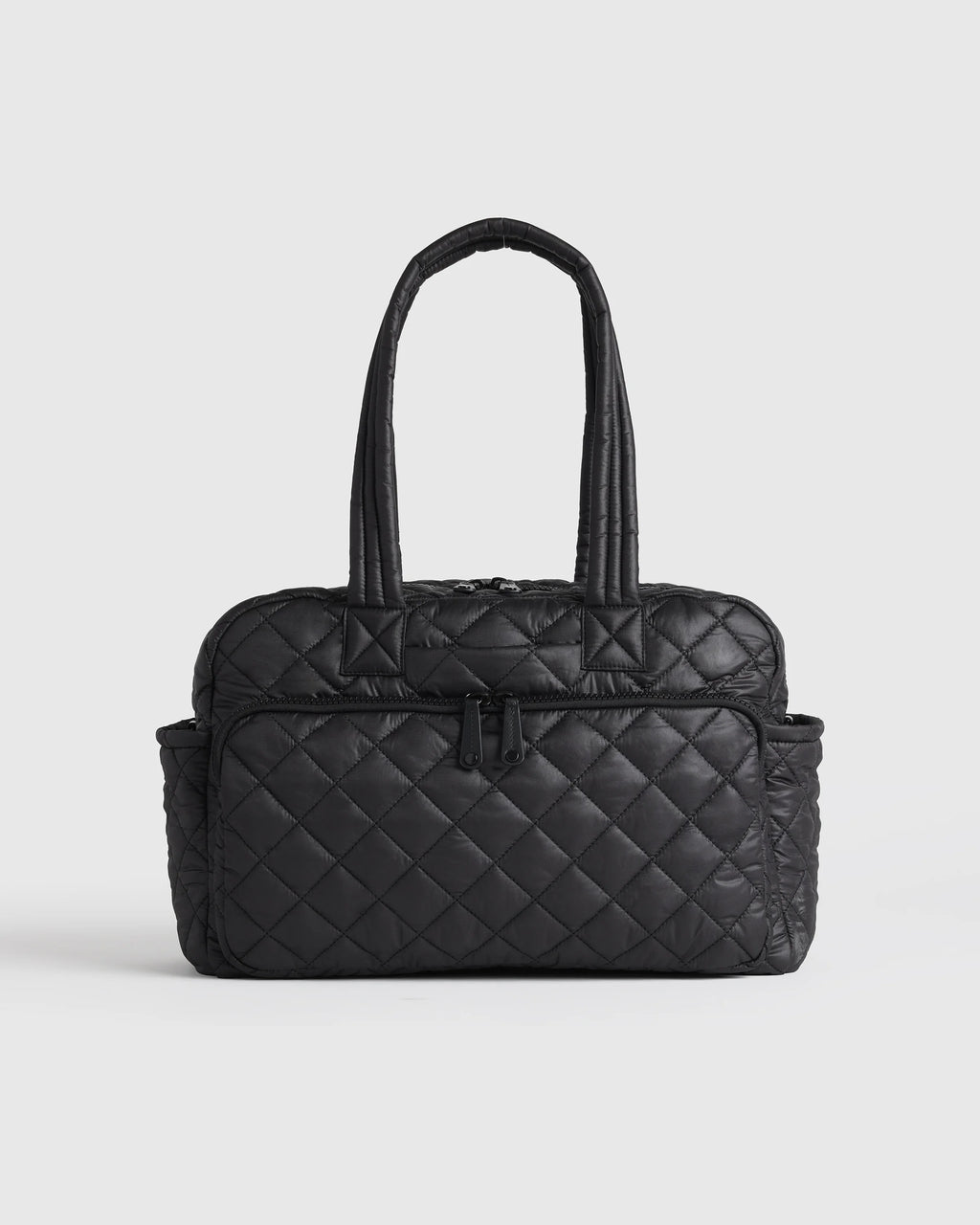 Transit Quilted Duffle Bag - One Size / Taupe Brown