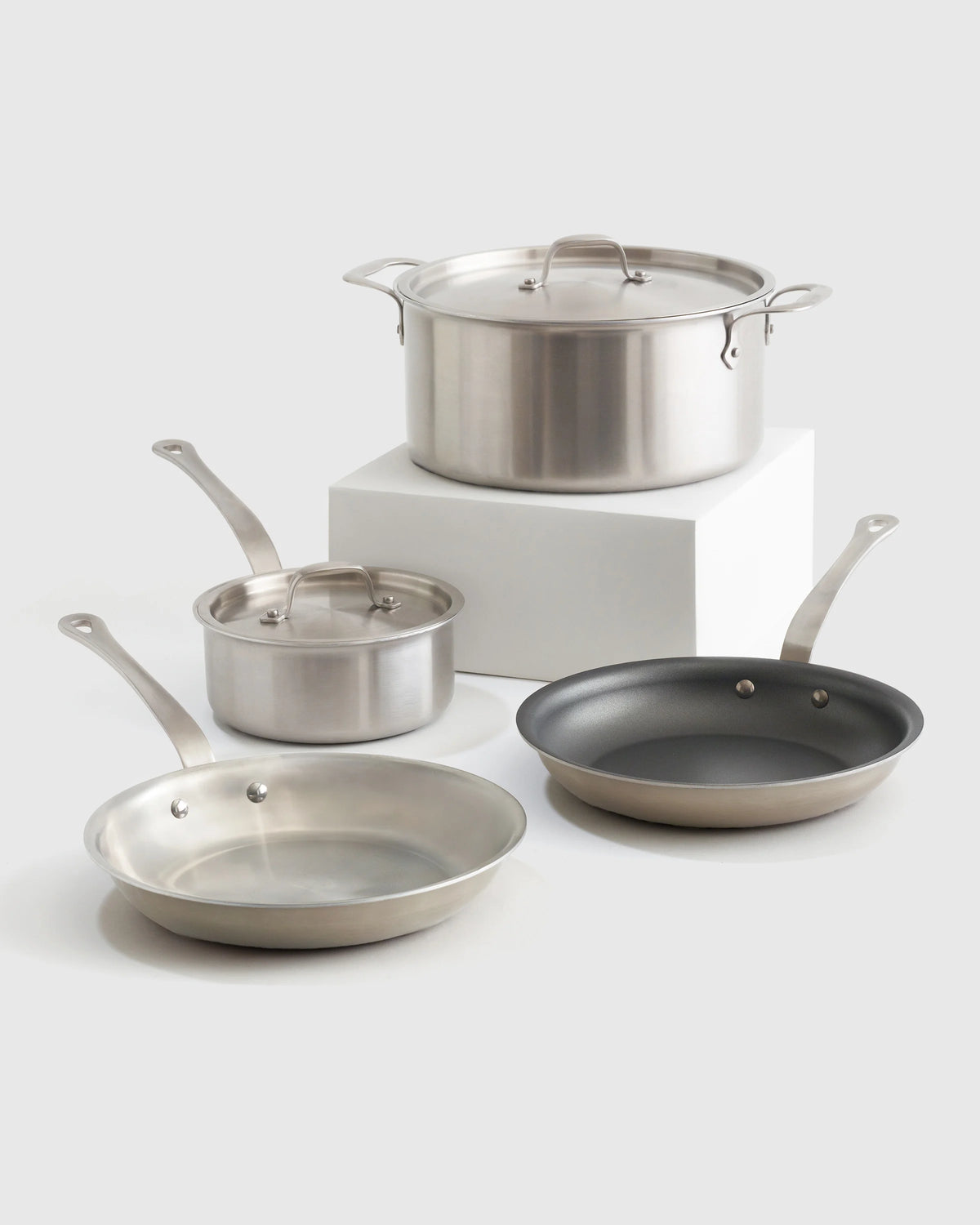 5-Ply Stainless Steel 6 Piece Cookware Set - One Size / No Color Main image
