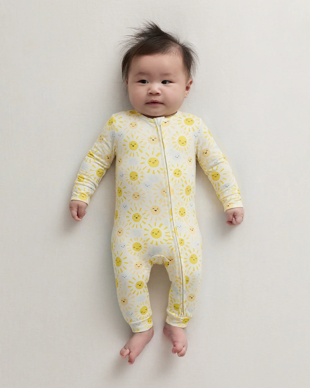 Bamboo One Piece Pajama - 0-3M / Wildflower Dreams