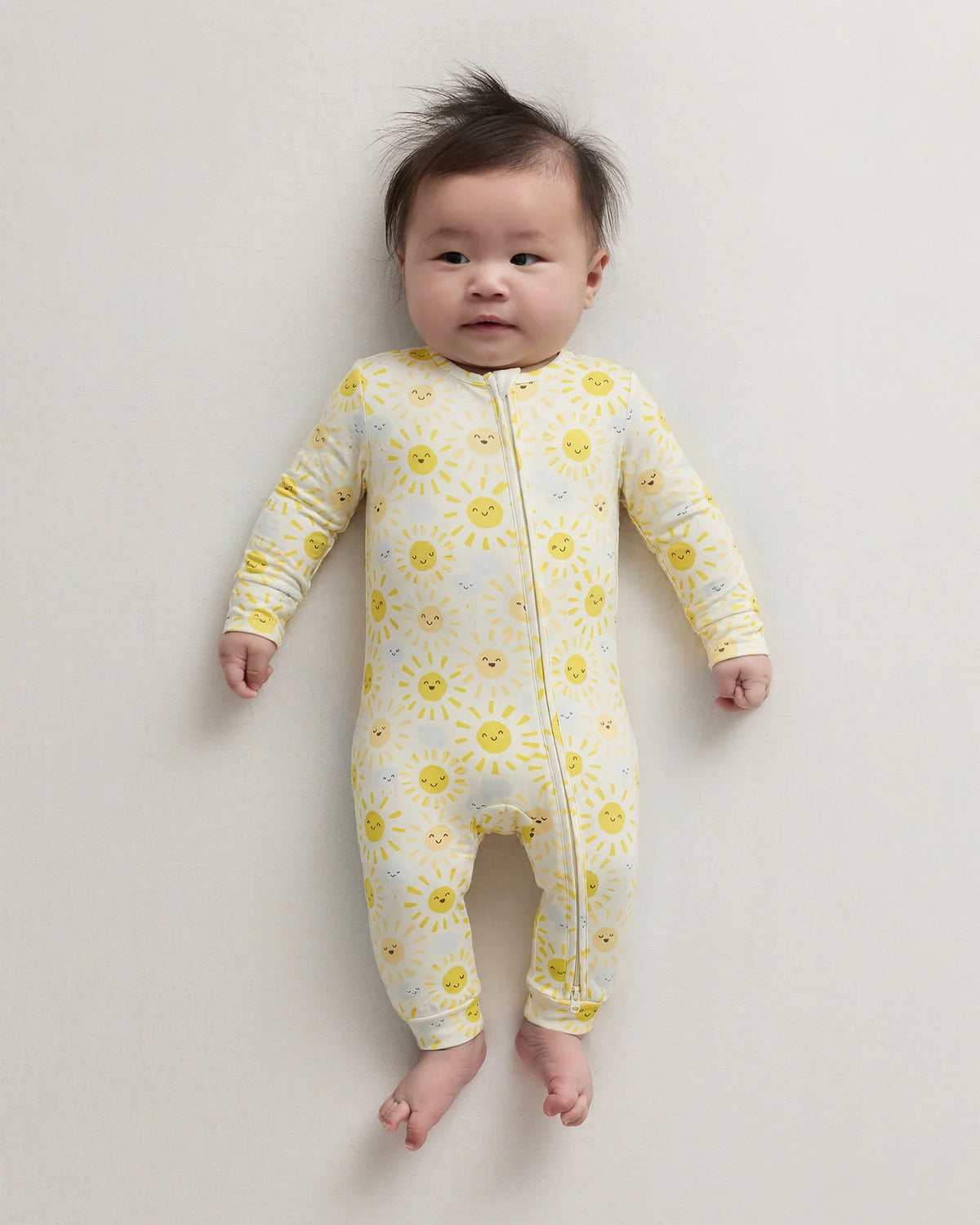 Bamboo One Piece Pajama - 0-3M / Wildflower Dreams