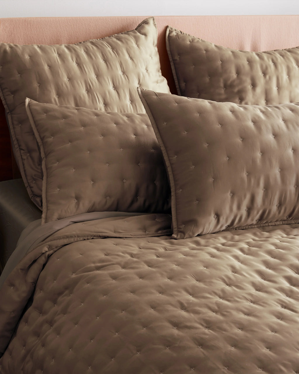 Bamboo Dream Quilted Sham Set - Standard / Sage