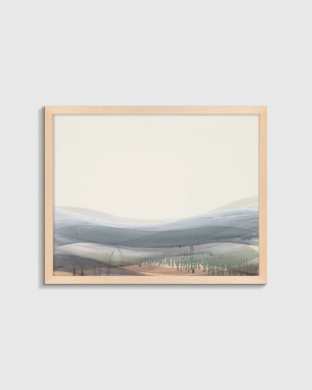 Through the Mist by Beth James - 21.25"x26.25" / Black