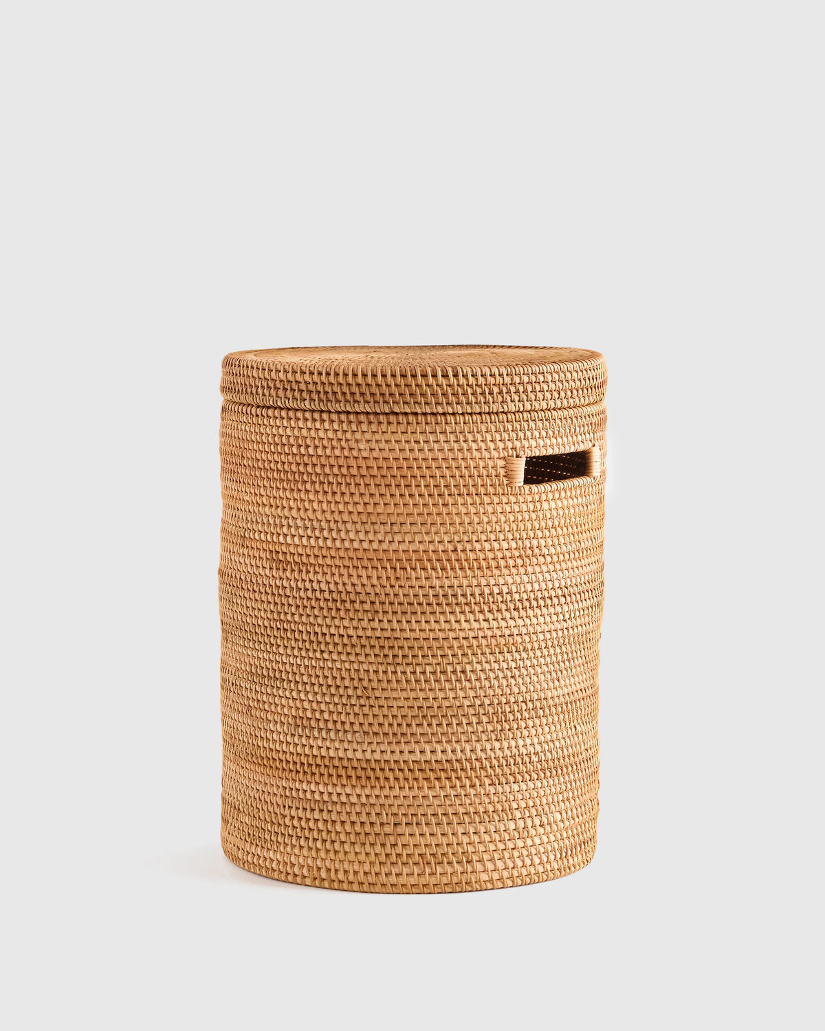 Handwoven Rattan Hamper - One Size / Natural Main image