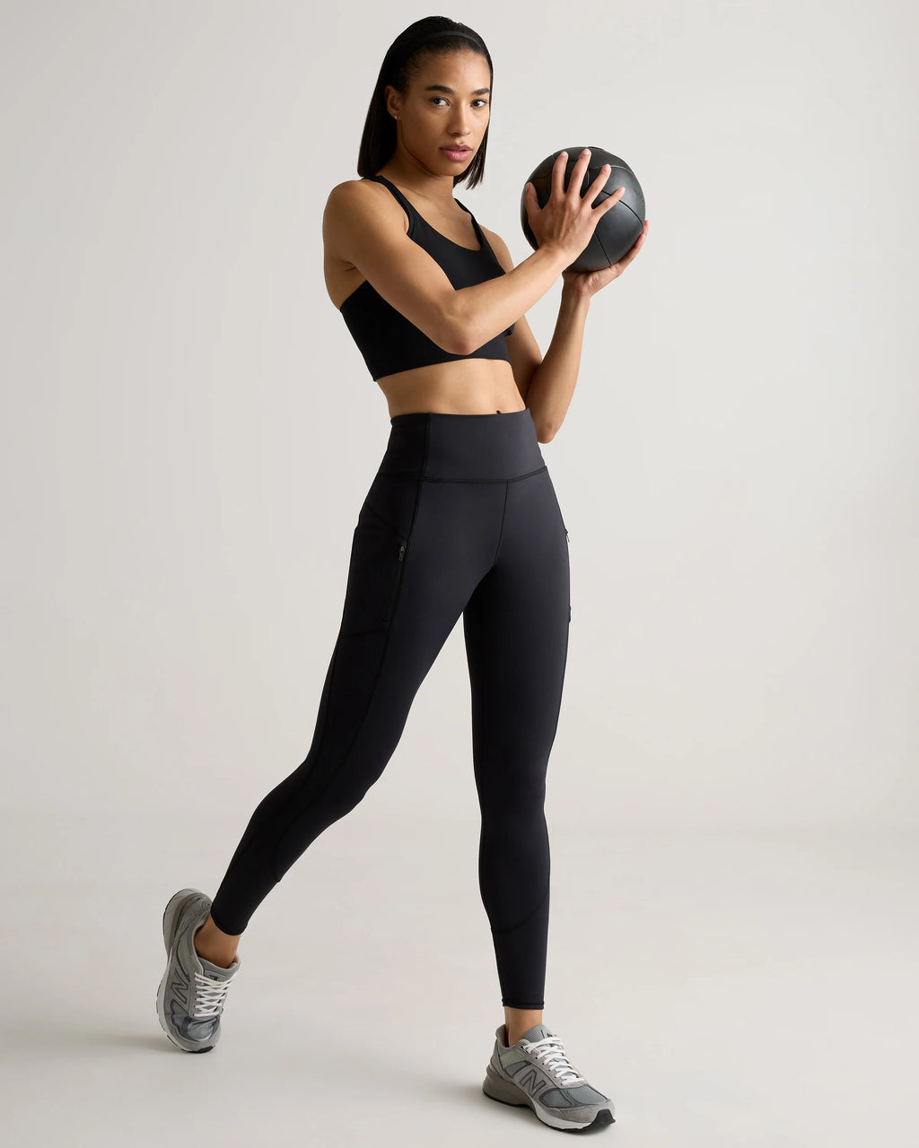 Whistler High-Rise Pocket Thermal Legging - XS / Black