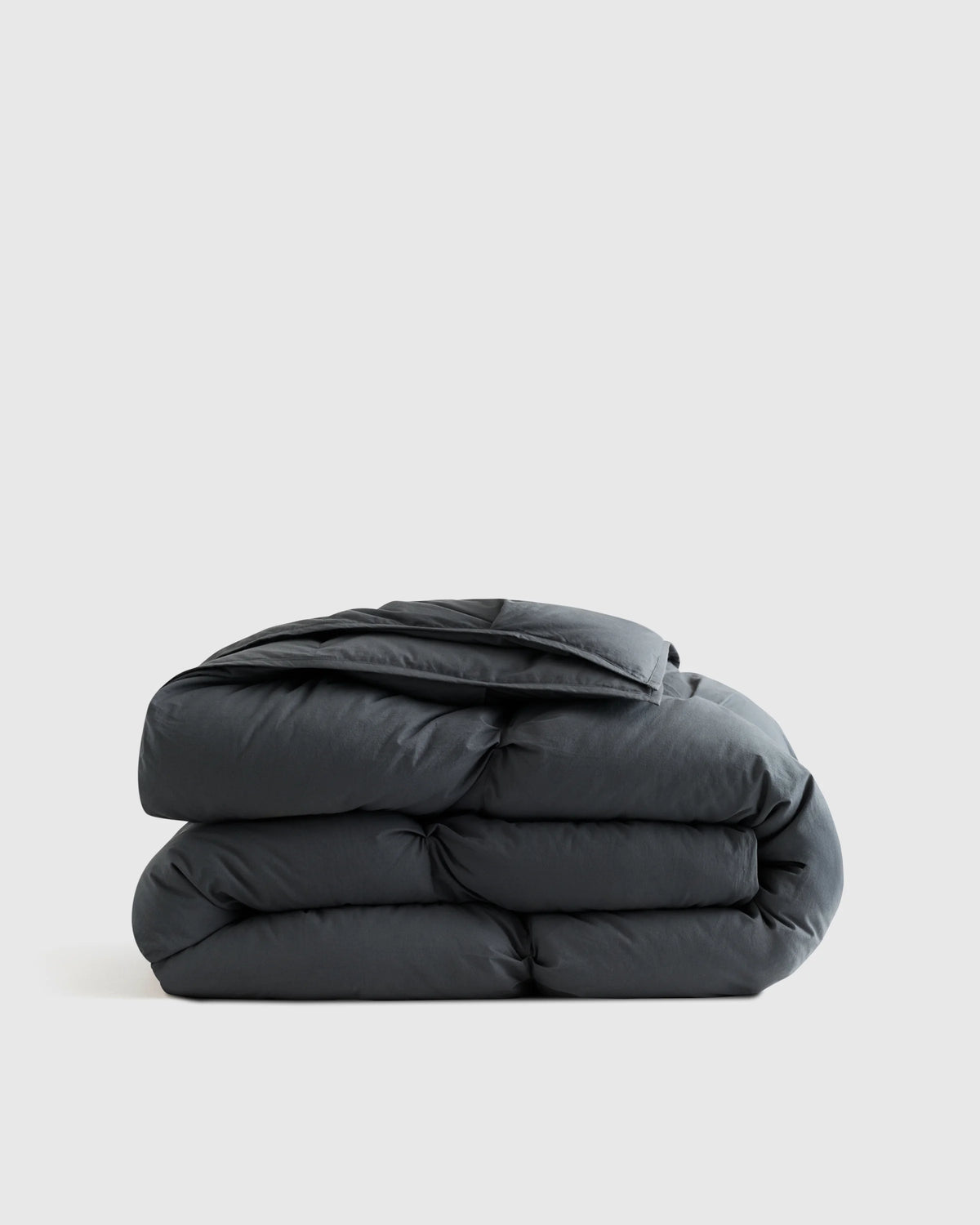 Cotton Pintuck Comforter - Twin / Nightfall Main image