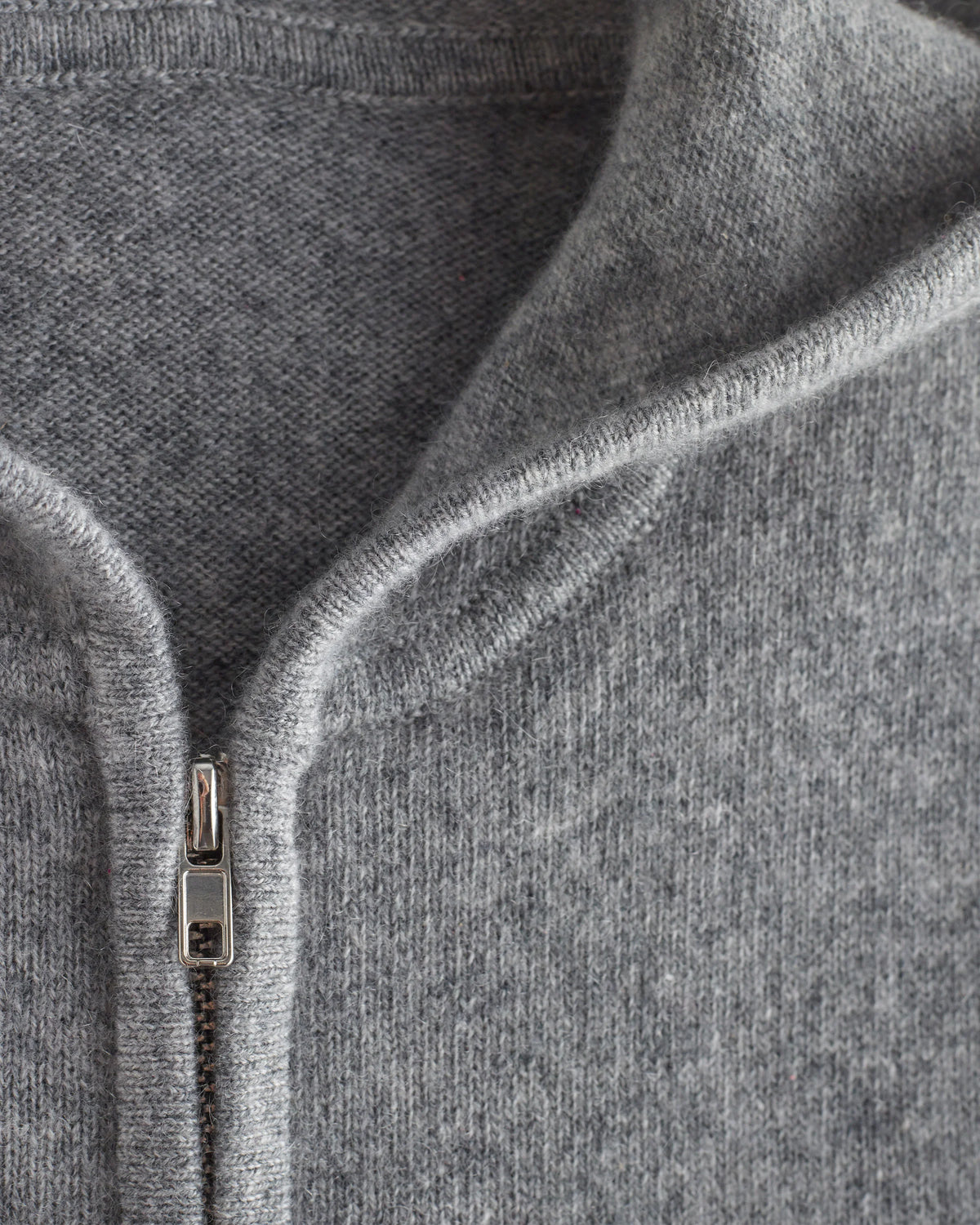 Washable Cashmere Full Zip Hoodie - 2T / True Navy